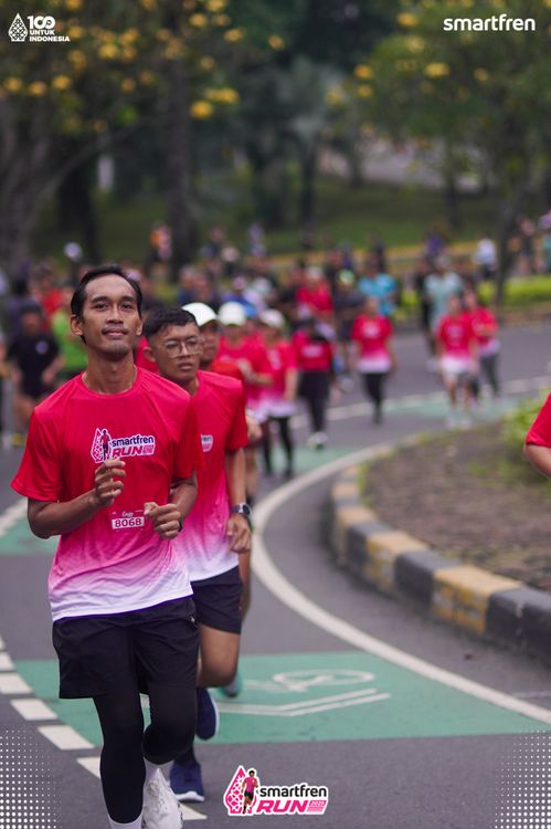 Race photo from Smartfren Run 2025 Vibes