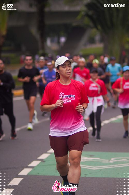 Race photo from Smartfren Run 2025 Vibes