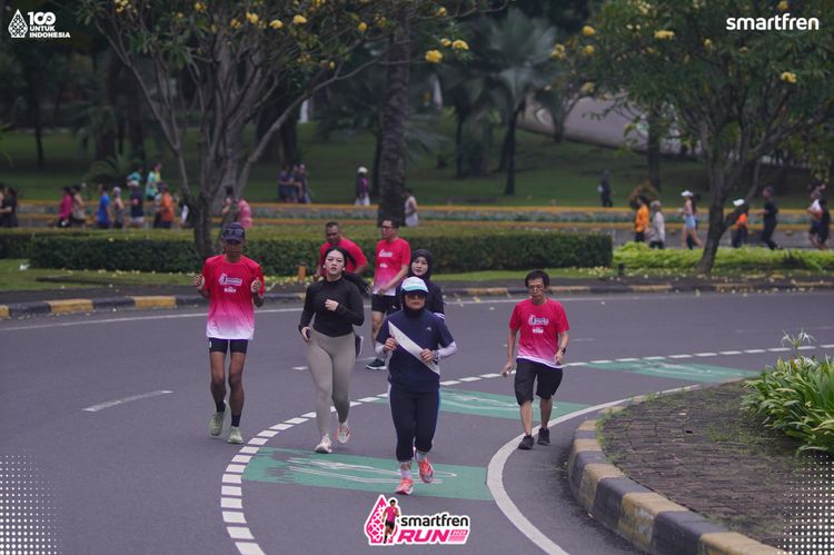 Race photo from Smartfren Run 2025 Vibes