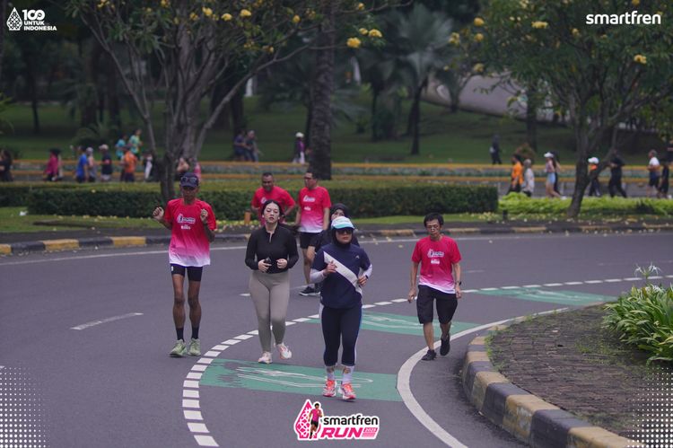 Race photo from Smartfren Run 2025 Vibes