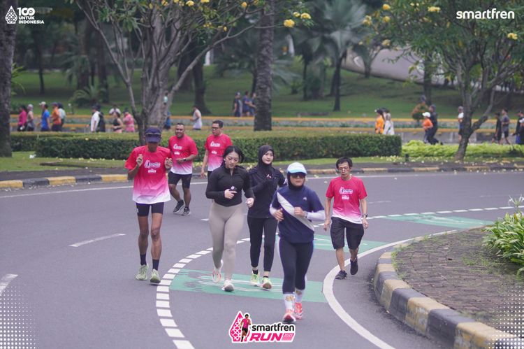 Race photo from Smartfren Run 2025 Vibes