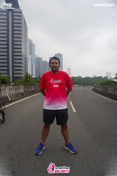 Race photo from Smartfren Run 2025 Vibes