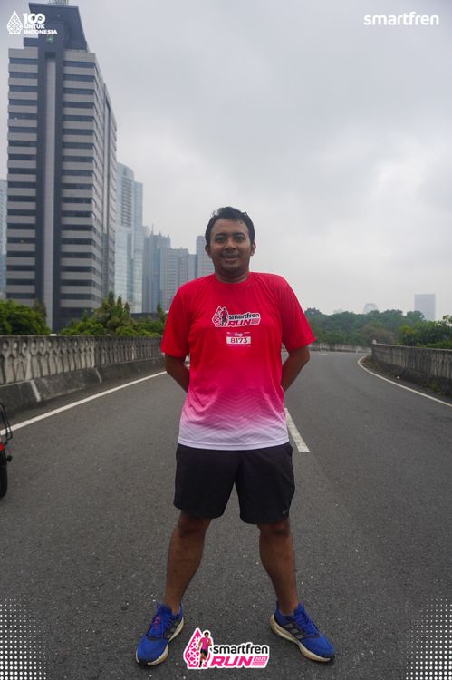 Race photo from Smartfren Run 2025 Vibes