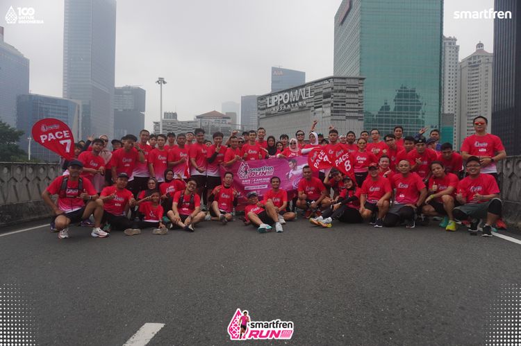 Race photo from Smartfren Run 2025 Vibes