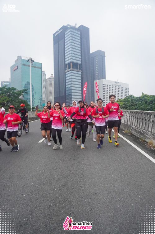 Race photo from Smartfren Run 2025 Vibes