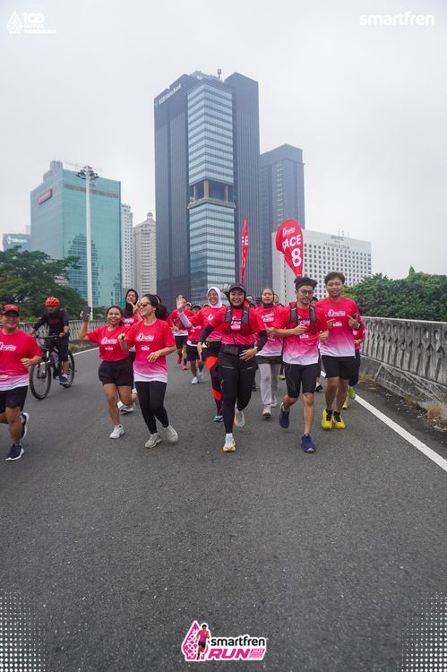 Race photo from Smartfren Run 2025 Vibes