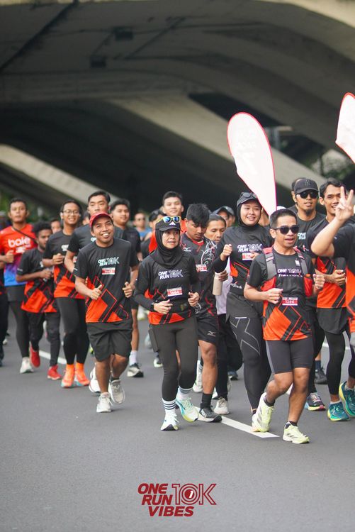 Race photo from ONE RUN 10K VIBES JAKARTA