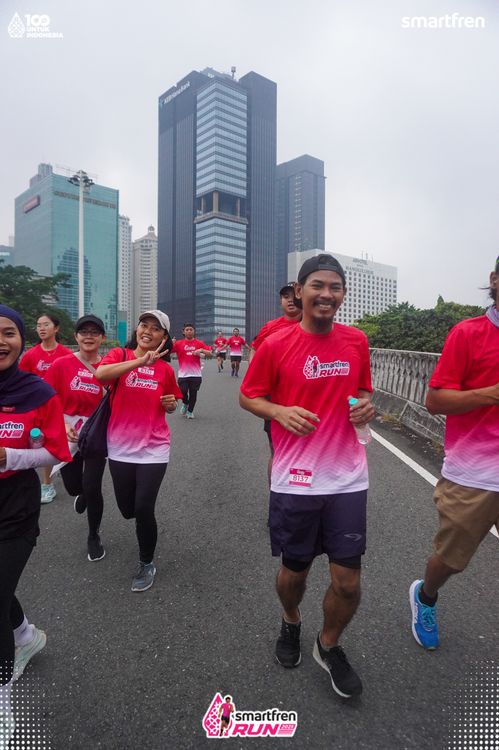 Race photo from Smartfren Run 2025 Vibes