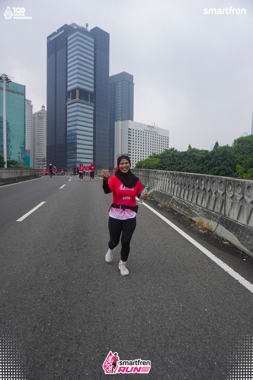 Race photo from Smartfren Run 2025 Vibes