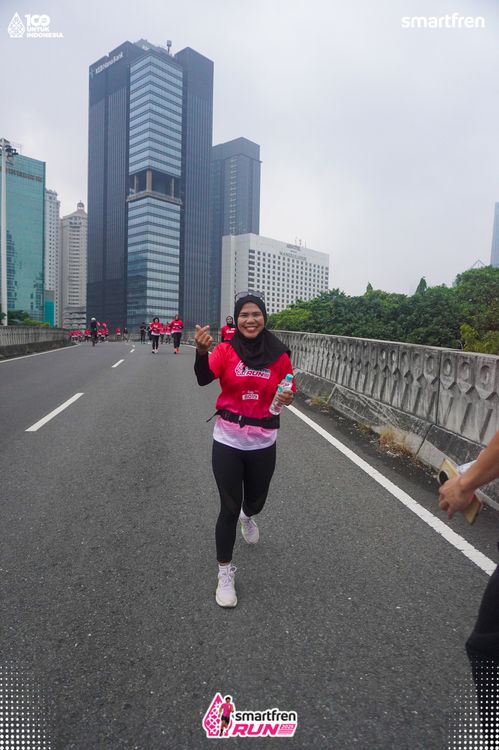 Race photo from Smartfren Run 2025 Vibes