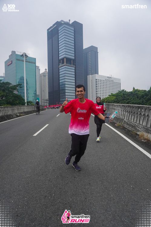 Race photo from Smartfren Run 2025 Vibes
