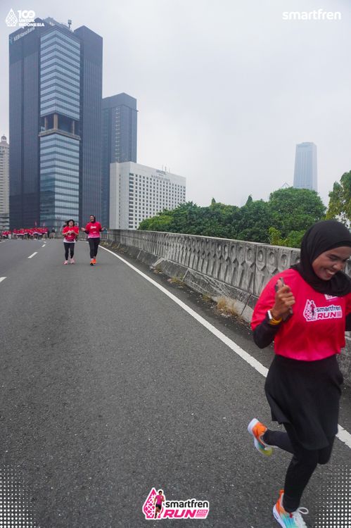 Race photo from Smartfren Run 2025 Vibes