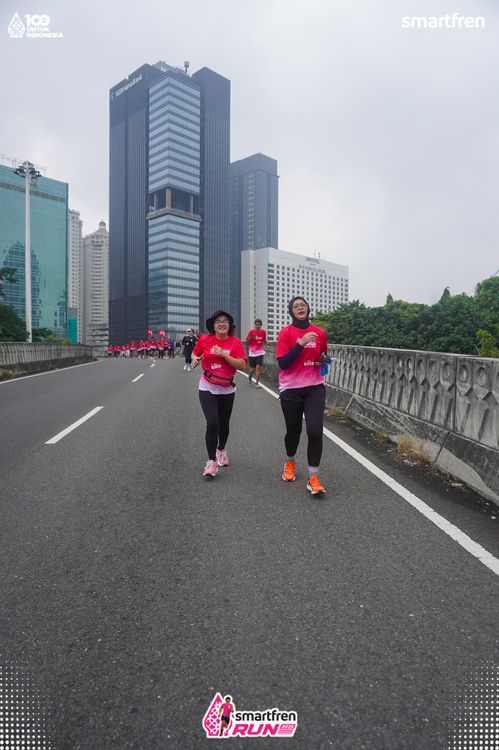 Race photo from Smartfren Run 2025 Vibes