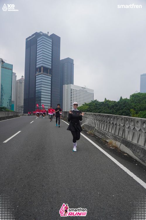 Race photo from Smartfren Run 2025 Vibes