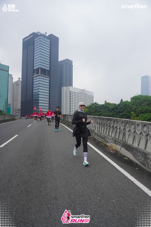 Race photo from Smartfren Run 2025 Vibes