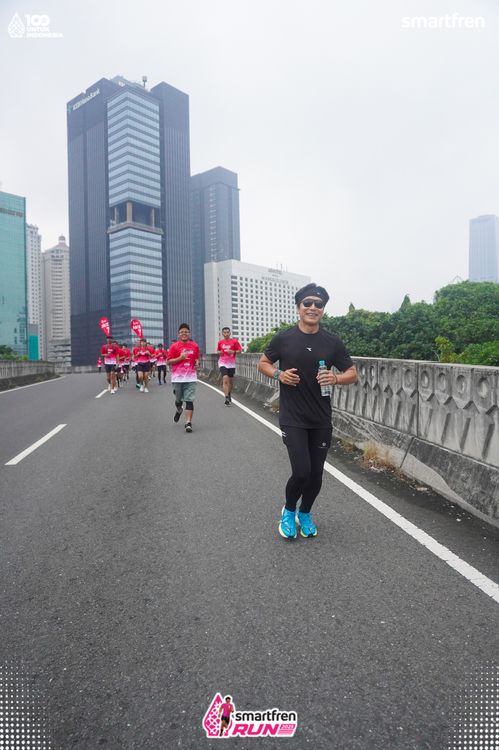 Race photo from Smartfren Run 2025 Vibes