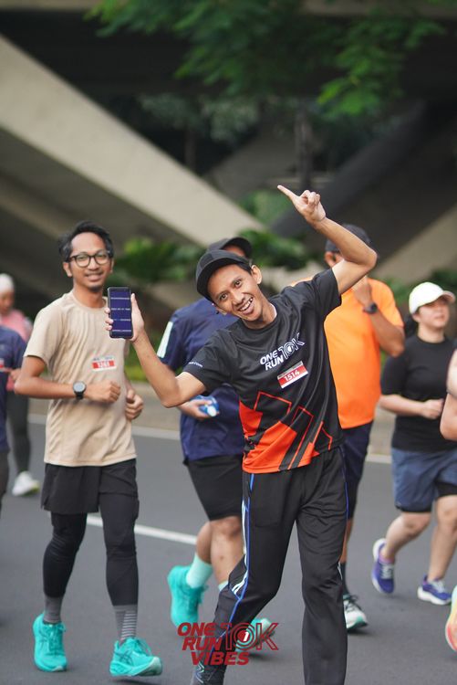Race photo from ONE RUN 10K VIBES JAKARTA
