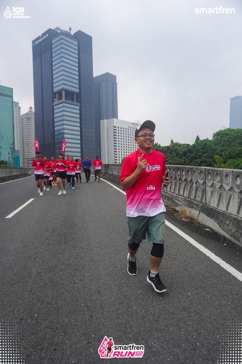 Race photo from Smartfren Run 2025 Vibes