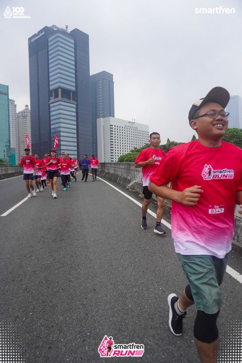 Race photo from Smartfren Run 2025 Vibes