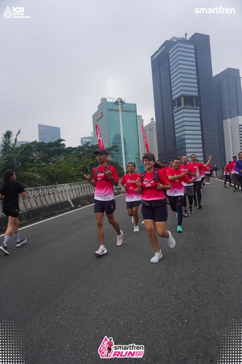 Race photo from Smartfren Run 2025 Vibes