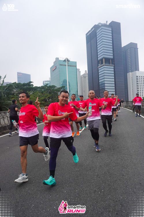 Race photo from Smartfren Run 2025 Vibes