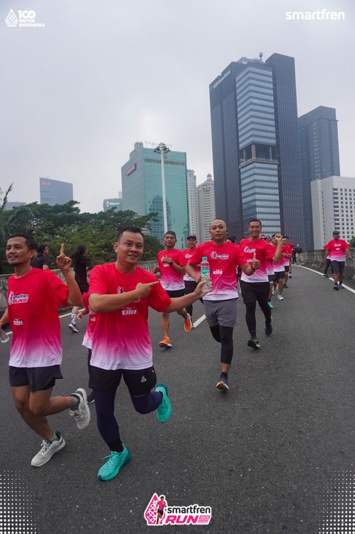 Race photo from Smartfren Run 2025 Vibes