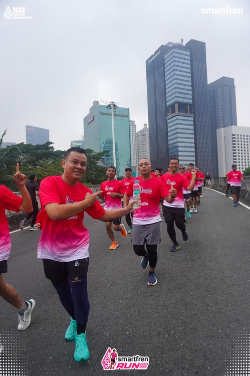 Race photo from Smartfren Run 2025 Vibes