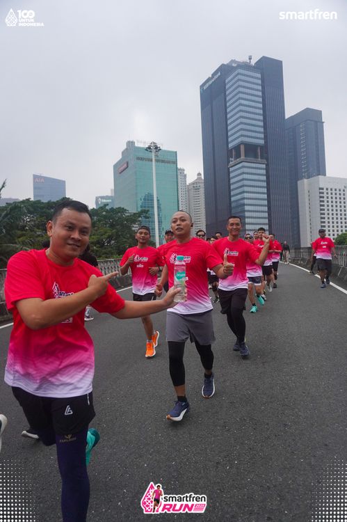 Race photo from Smartfren Run 2025 Vibes