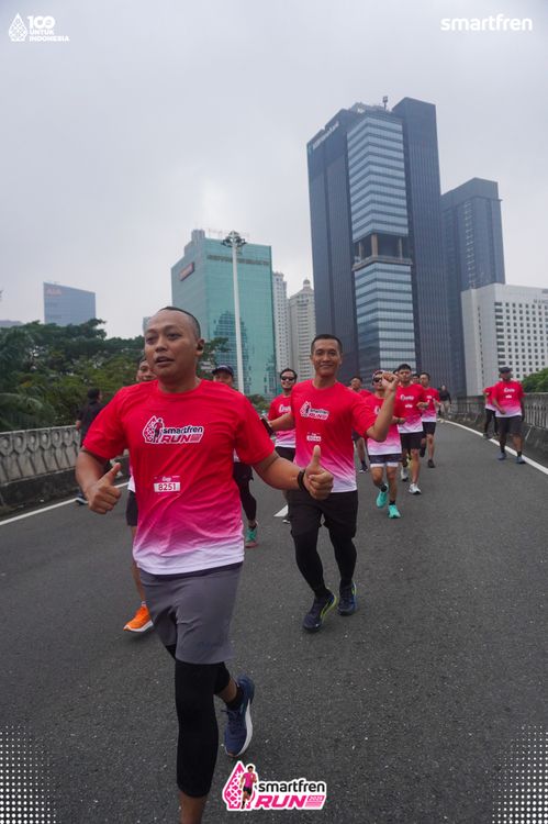 Race photo from Smartfren Run 2025 Vibes