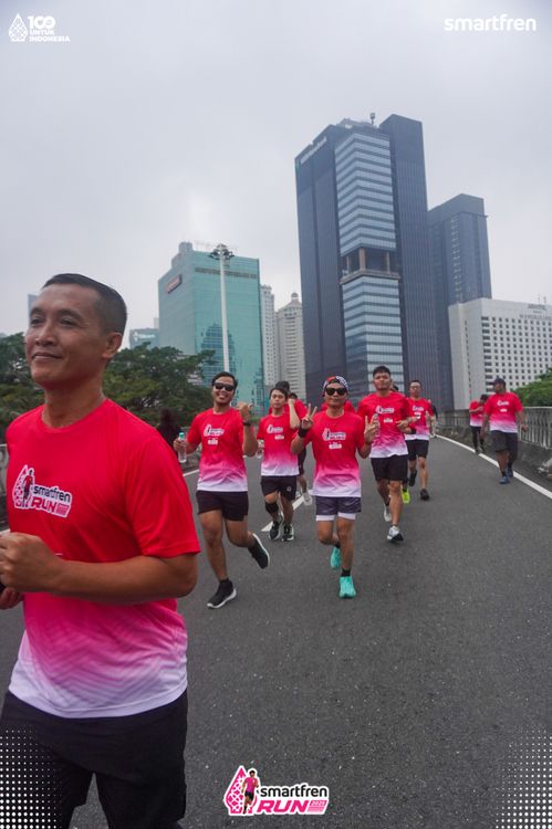 Race photo from Smartfren Run 2025 Vibes