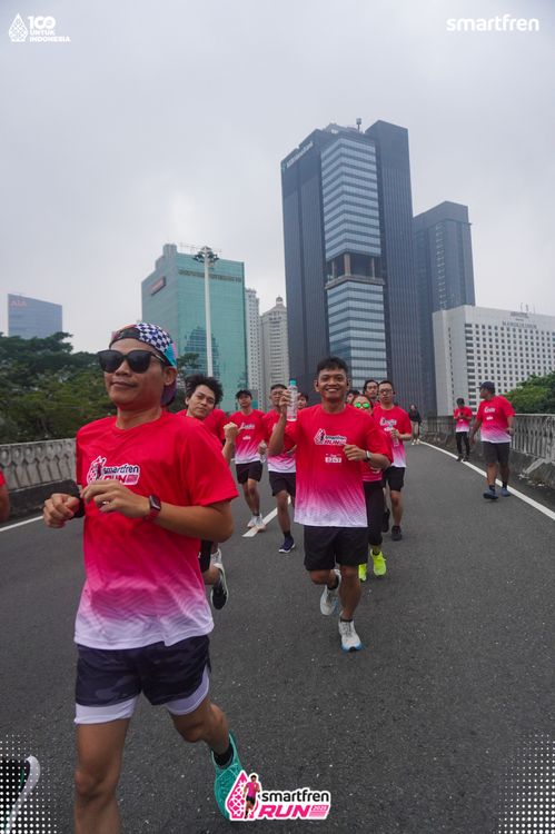 Race photo from Smartfren Run 2025 Vibes