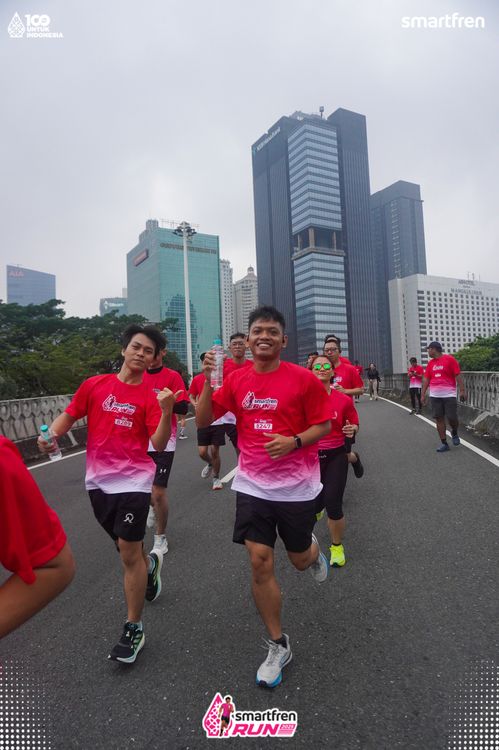 Race photo from Smartfren Run 2025 Vibes