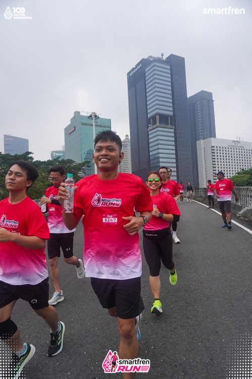 Race photo from Smartfren Run 2025 Vibes