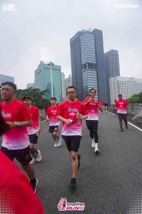 Race photo from Smartfren Run 2025 Vibes