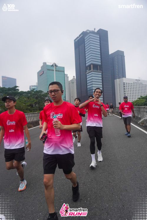 Race photo from Smartfren Run 2025 Vibes