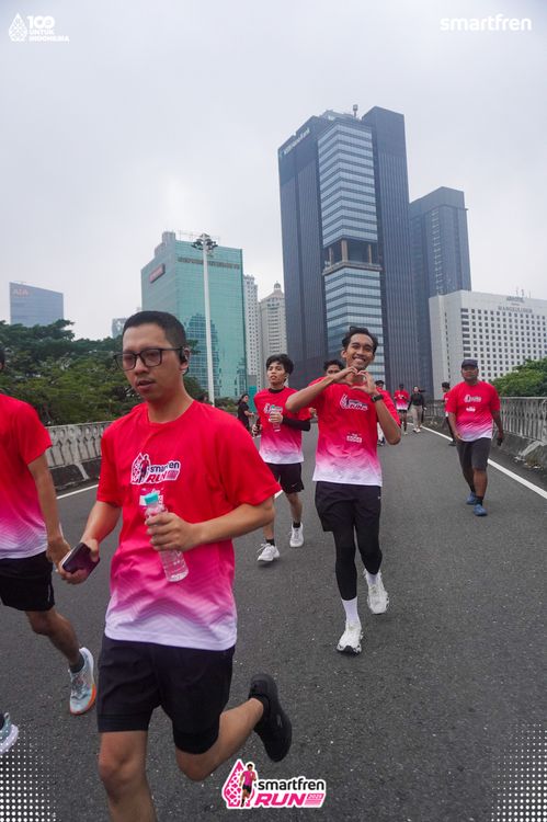 Race photo from Smartfren Run 2025 Vibes