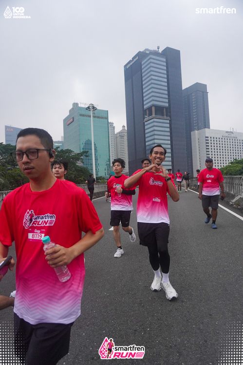 Race photo from Smartfren Run 2025 Vibes