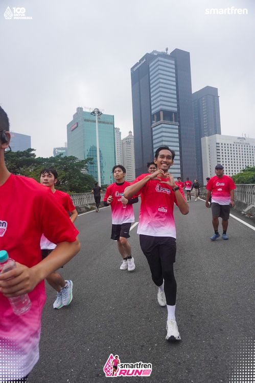 Race photo from Smartfren Run 2025 Vibes