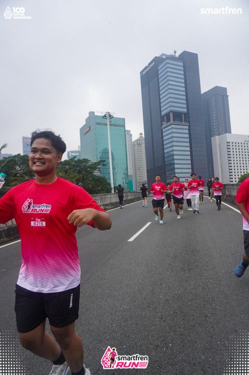 Race photo from Smartfren Run 2025 Vibes