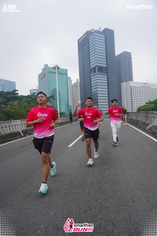Race photo from Smartfren Run 2025 Vibes