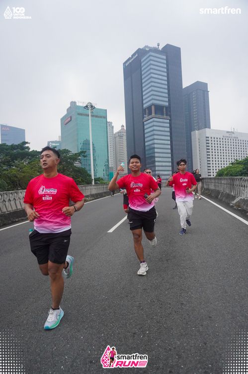 Race photo from Smartfren Run 2025 Vibes