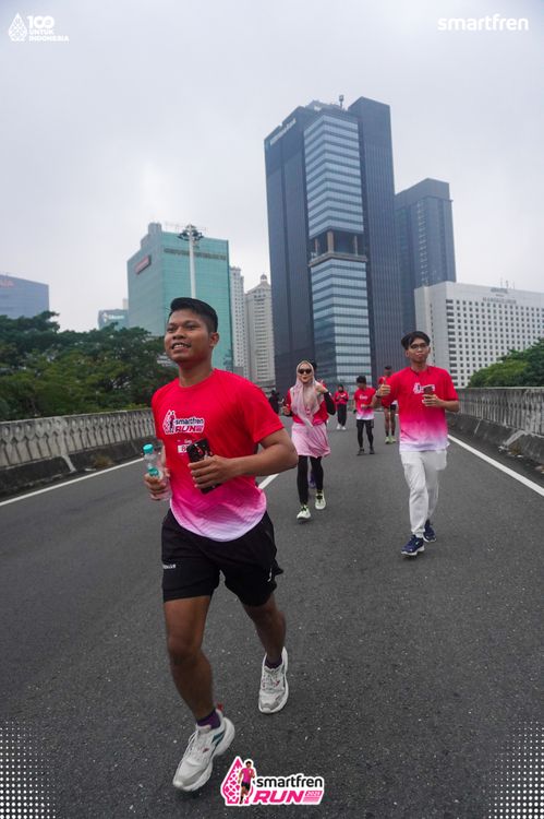 Race photo from Smartfren Run 2025 Vibes