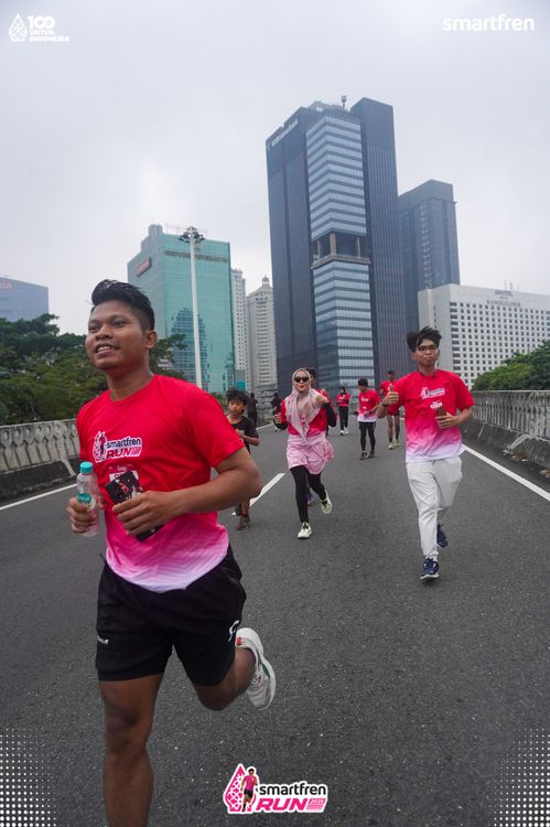 Race photo from Smartfren Run 2025 Vibes