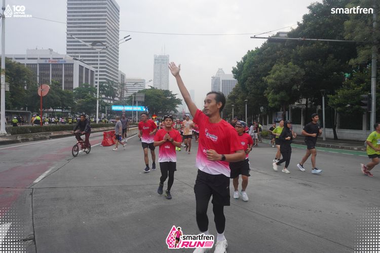 Race photo from Smartfren Run 2025 Vibes
