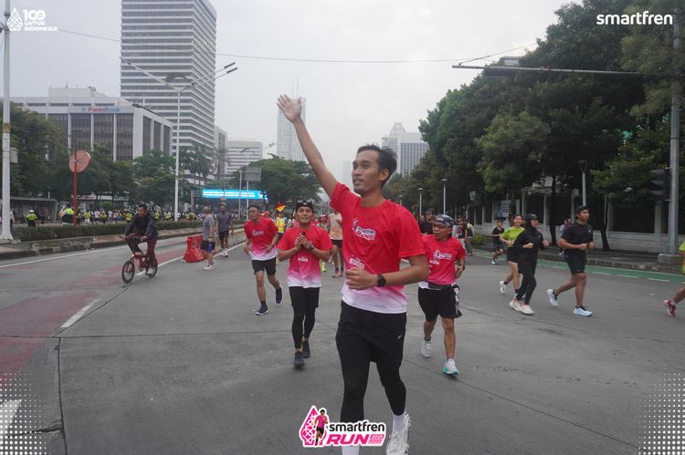 Race photo from Smartfren Run 2025 Vibes