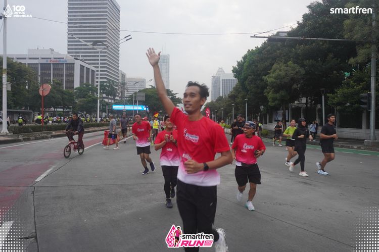 Race photo from Smartfren Run 2025 Vibes
