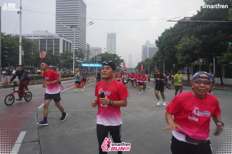 Race photo from Smartfren Run 2025 Vibes