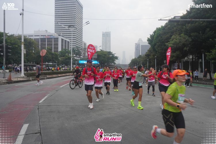 Race photo from Smartfren Run 2025 Vibes