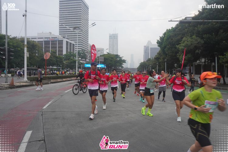 Race photo from Smartfren Run 2025 Vibes