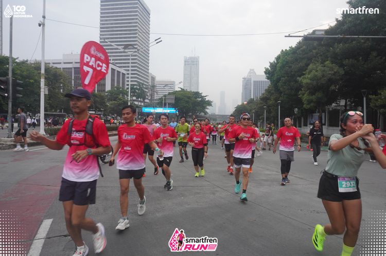 Race photo from Smartfren Run 2025 Vibes
